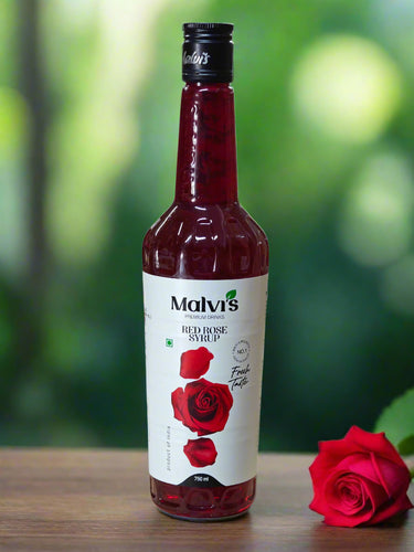 Malvi's - Red Rose Syrup 750ml